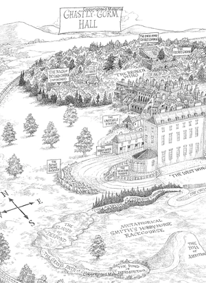 goth girl and the ghost of a mouse