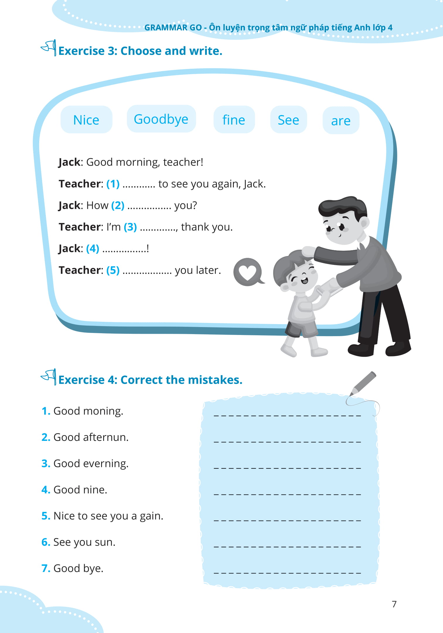 grammar go ôn luyện trọng tâm ngữ pháp tiếng anh lớp 4