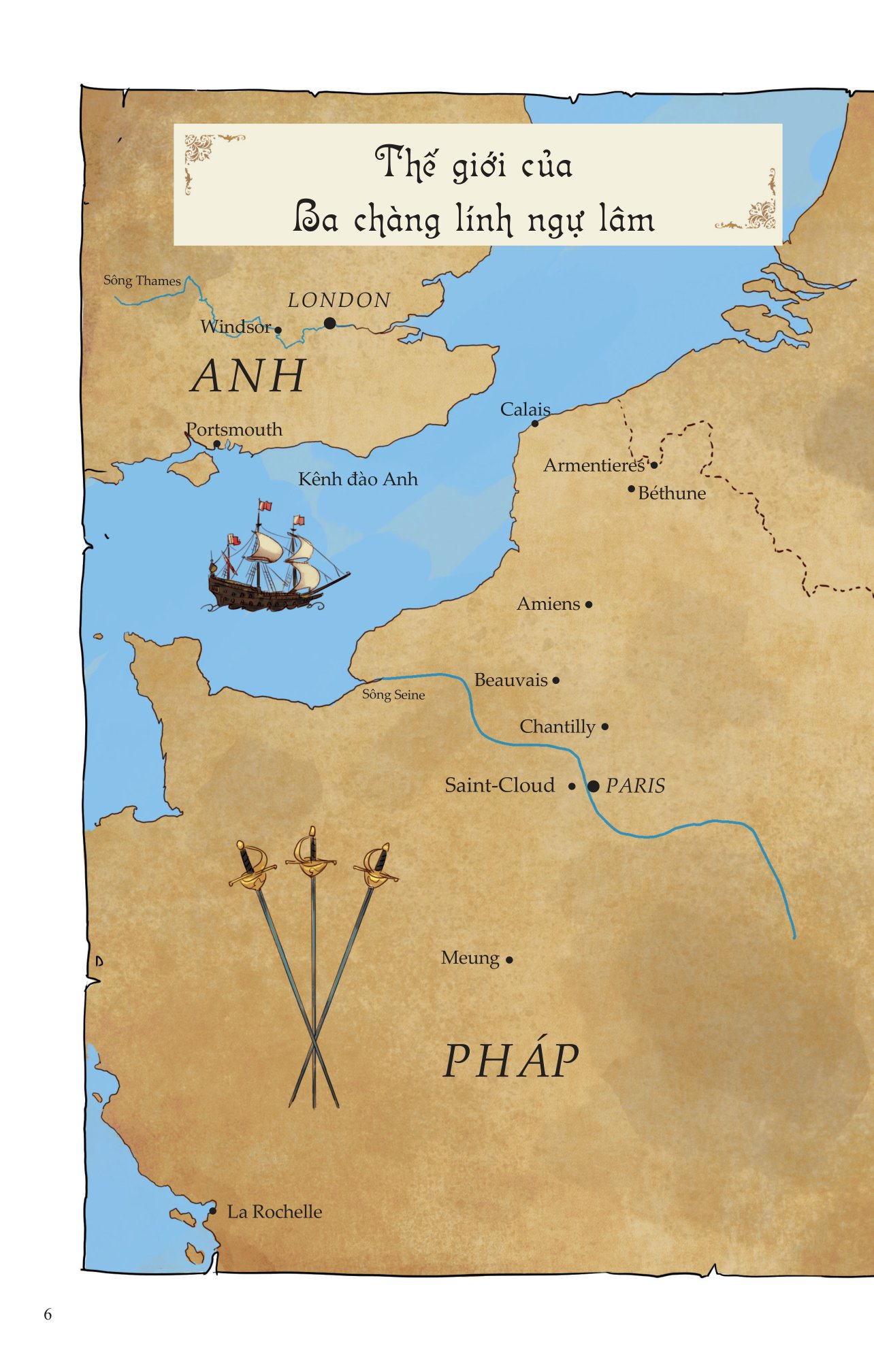 graphic classics - the three musketeers - ba chàng lính ngự lâm