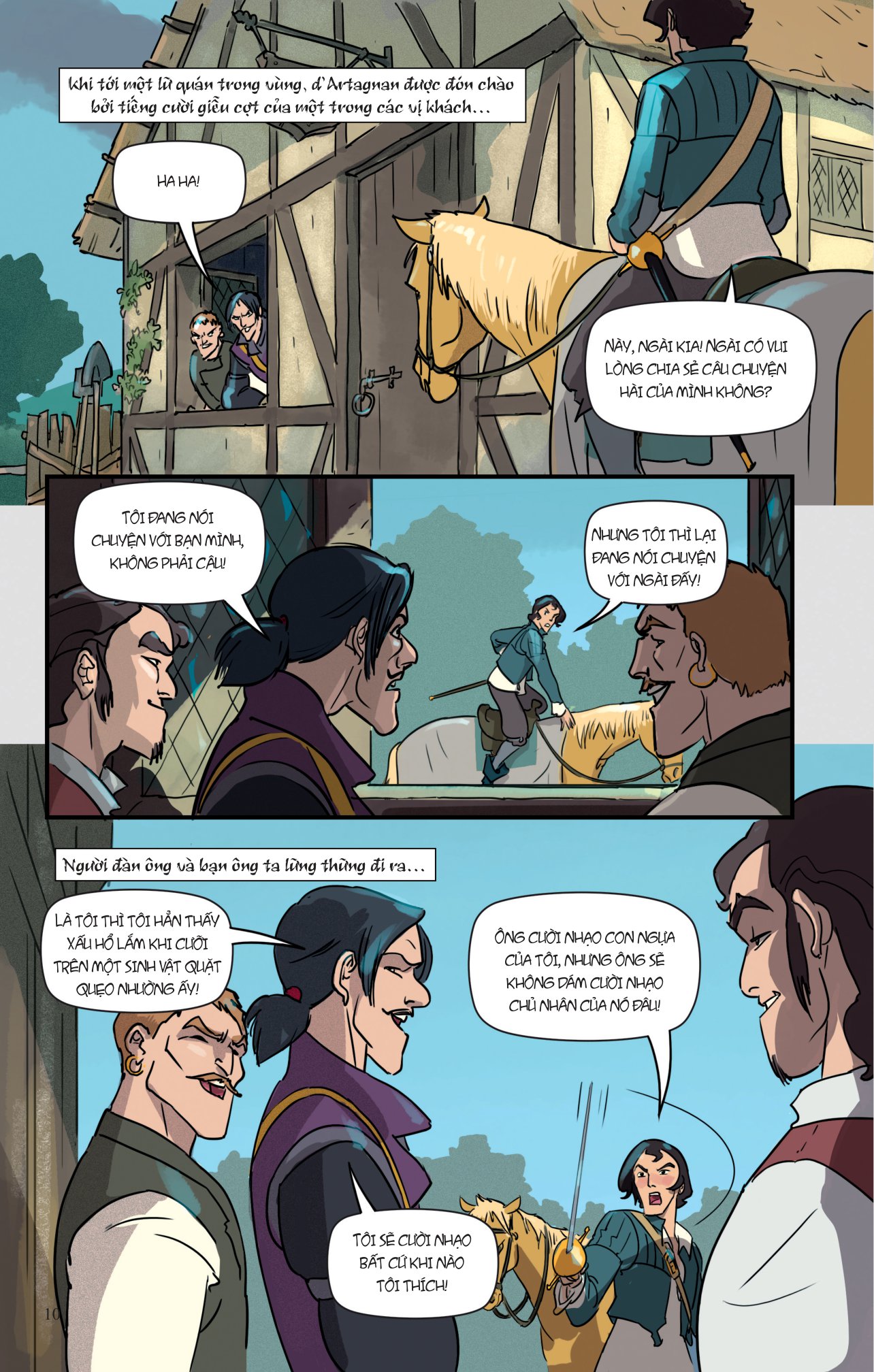 graphic classics - the three musketeers - ba chàng lính ngự lâm