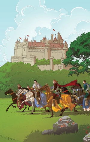 graphic legends - the adventures of king arthur - những chuyến phiêu lưu của vua arthur