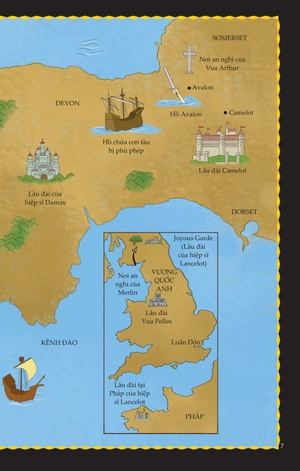 graphic legends - the adventures of king arthur - những chuyến phiêu lưu của vua arthur