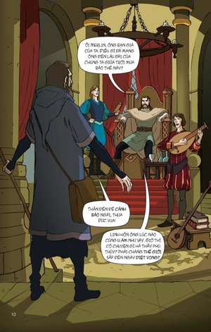 graphic legends - the adventures of king arthur - những chuyến phiêu lưu của vua arthur