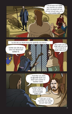 graphic legends - the adventures of king arthur - những chuyến phiêu lưu của vua arthur