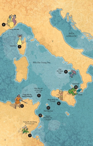 graphic legends - the odyssey - sử thi odyssey