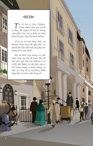 graphic sherlock holmes - the hound of the baskervilles - con chó săn của dòng họ baskerville