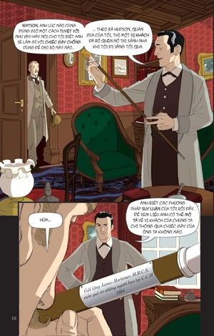 graphic sherlock holmes - the hound of the baskervilles - con chó săn của dòng họ baskerville
