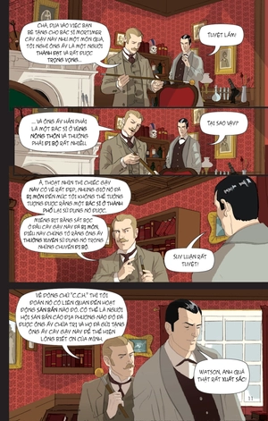 graphic sherlock holmes - the hound of the baskervilles - con chó săn của dòng họ baskerville