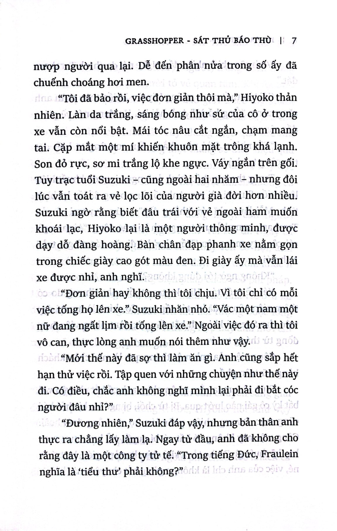 grasshopper - sát thủ báo thù