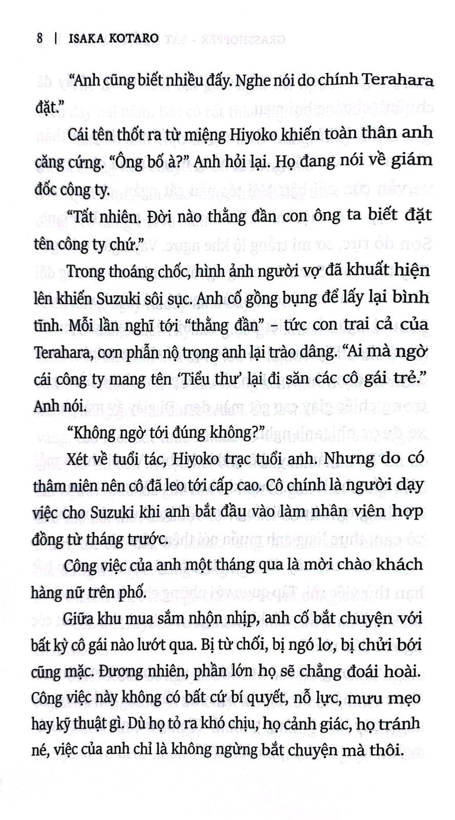 grasshopper - sát thủ báo thù