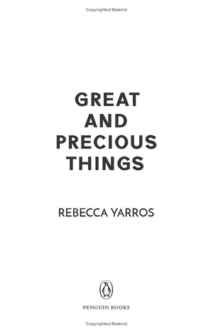 great and precious things