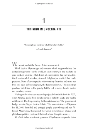 great by choice : uncertainty, chaos and luck - why some thrive despite them all