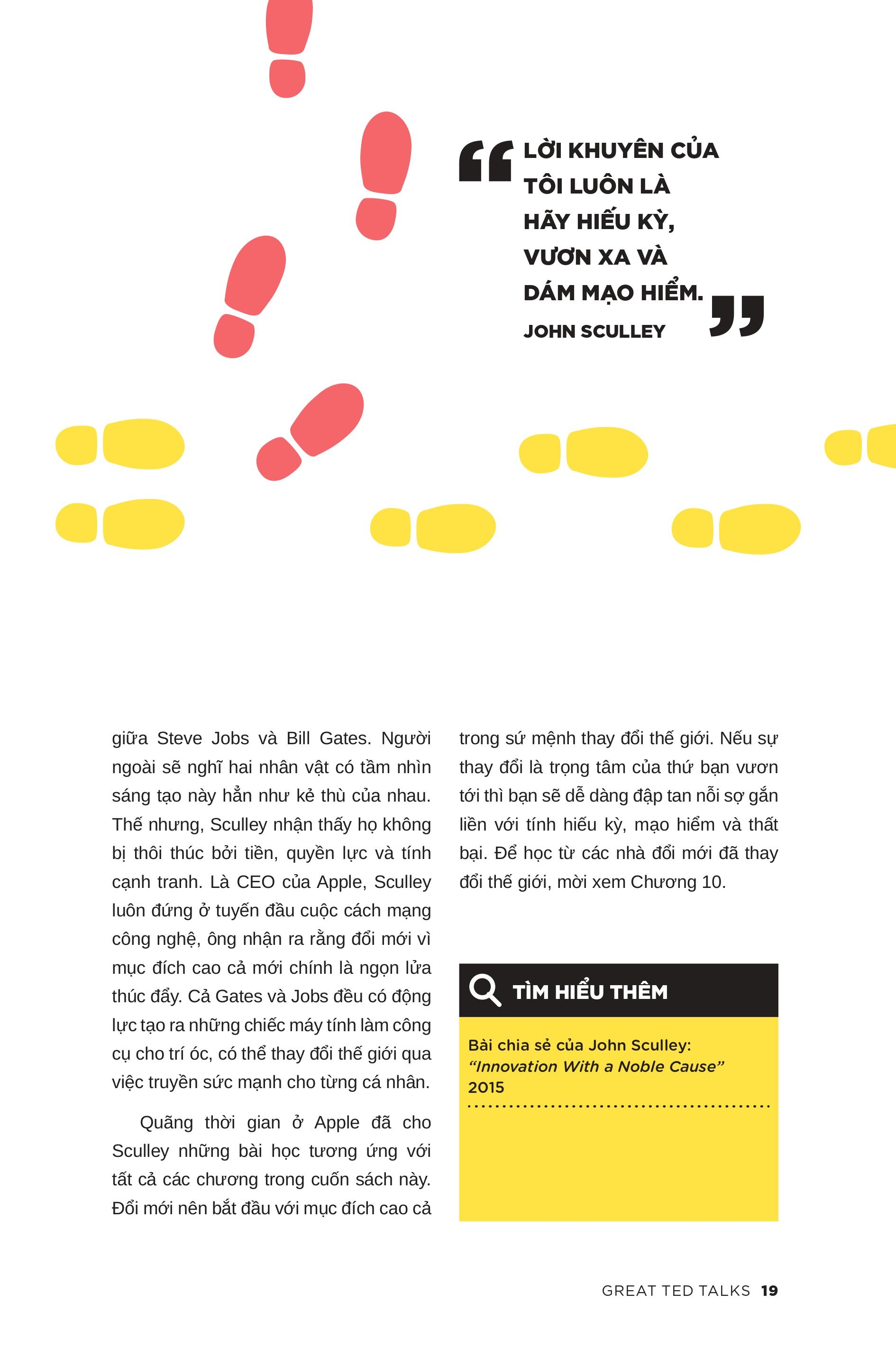 great ted talks: đổi mới tư duy - thoát khỏi chiếc hộp an toàn