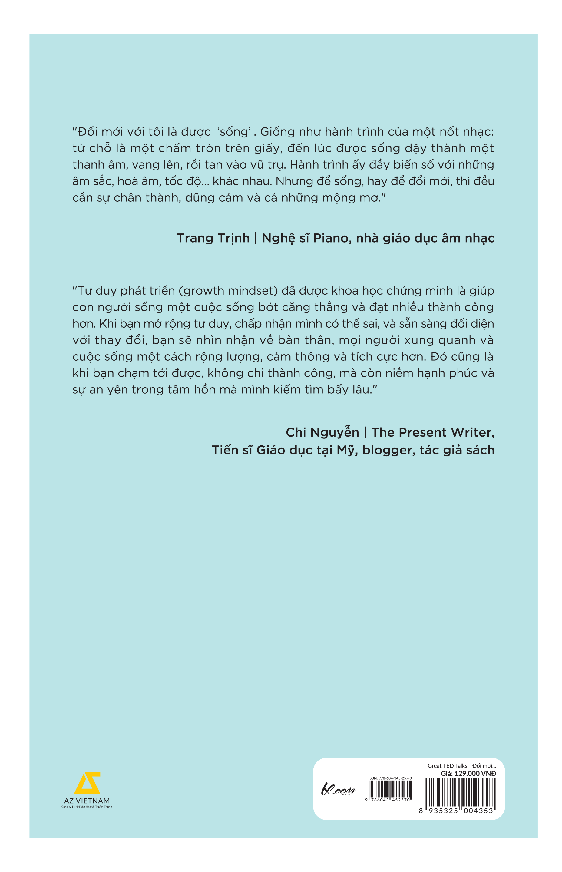 great ted talks: đổi mới tư duy - thoát khỏi chiếc hộp an toàn