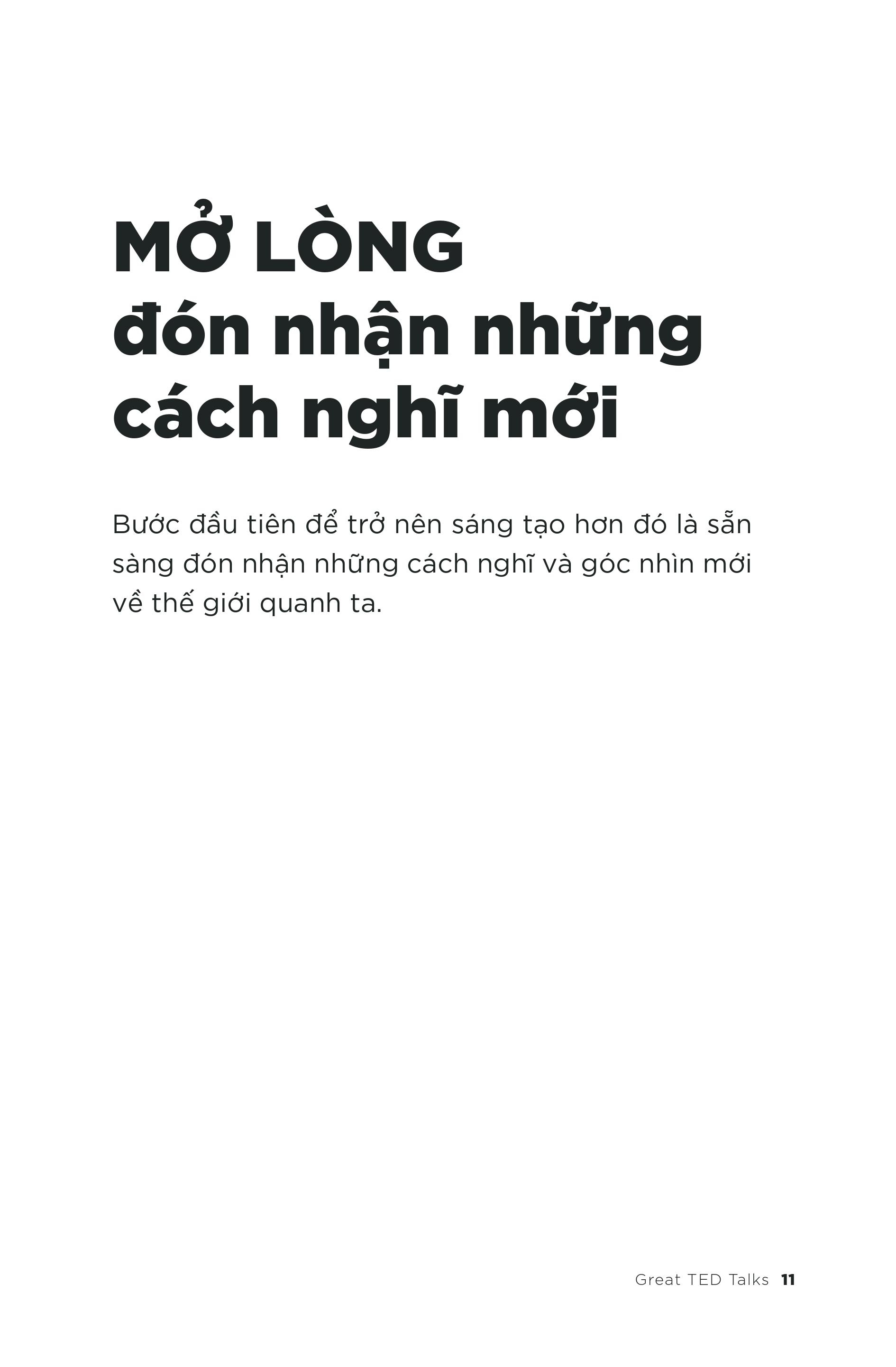great ted talks - sáng tạo trong thời đại mới - phá vỡ quy chuẩn