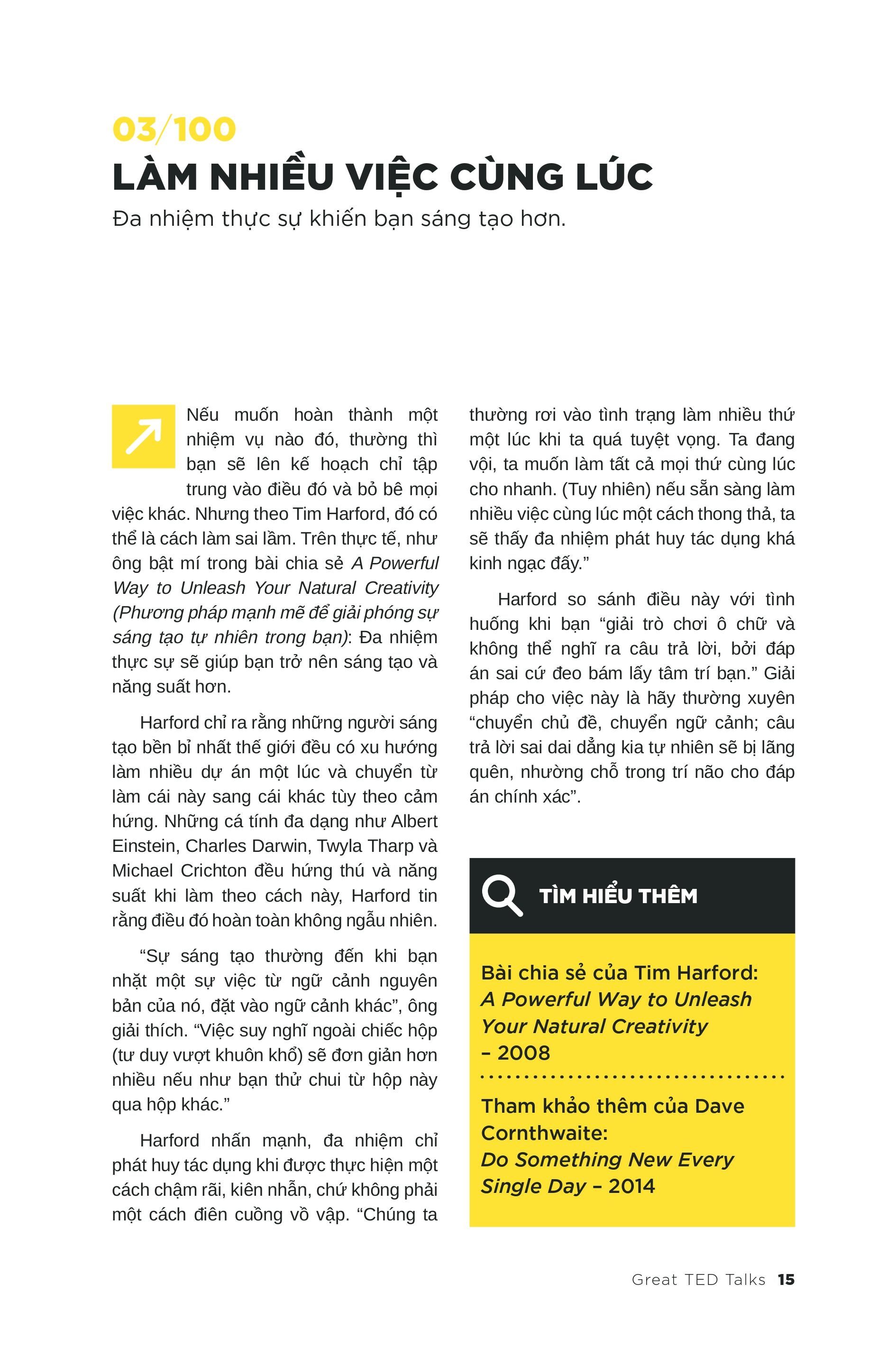 great ted talks - sáng tạo trong thời đại mới - phá vỡ quy chuẩn