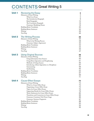 great writing 5 - student's book + spark sticker (5th edition)