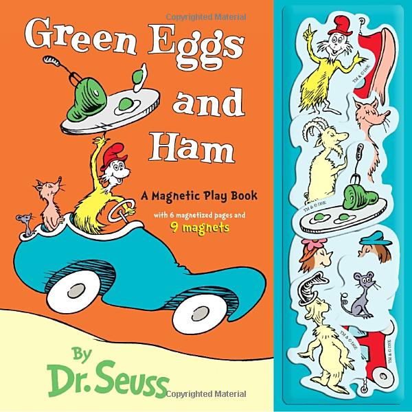 green eggs and ham: a magnetic play book