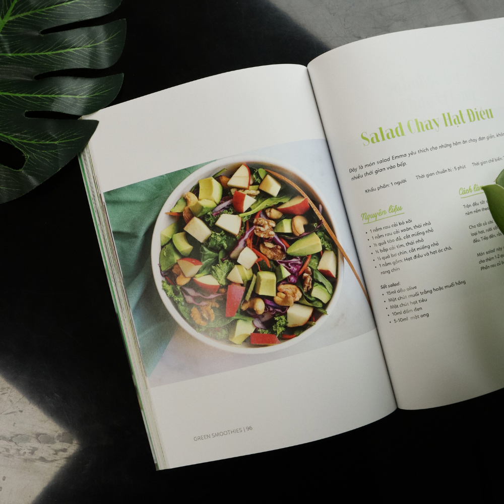 Green Smoothies - Giam Can, Lam Dep Da, Tang Cuong Suc De Khang Voi 7 Ngay Uong Sinh To Xanh (Tai Ban 2025)