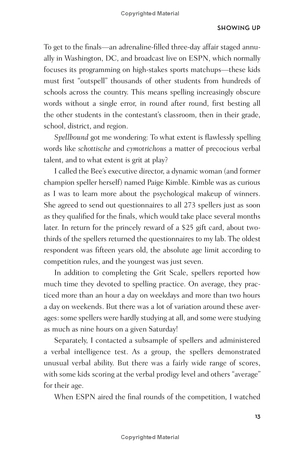 grit: why passion and persistence are the secrets to success