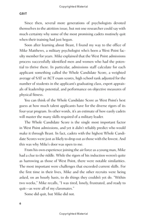 grit: why passion and persistence are the secrets to success