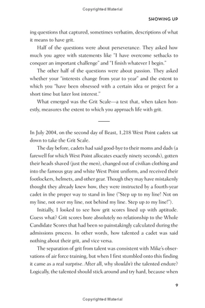 grit: why passion and persistence are the secrets to success