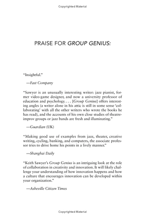 group genius: the creative power of collaboration