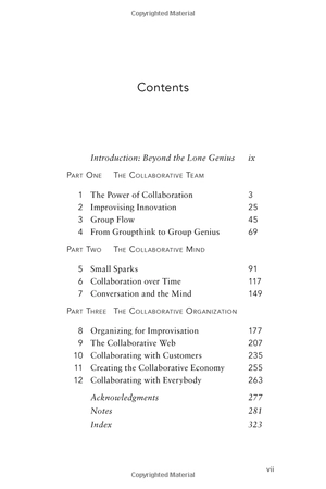 group genius: the creative power of collaboration