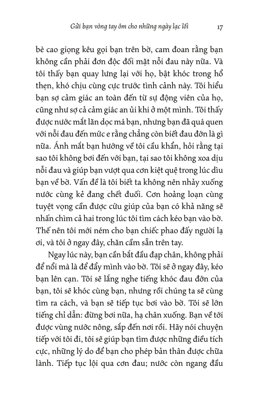 gửi bạn vòng tay ôm cho những ngày lạc lối