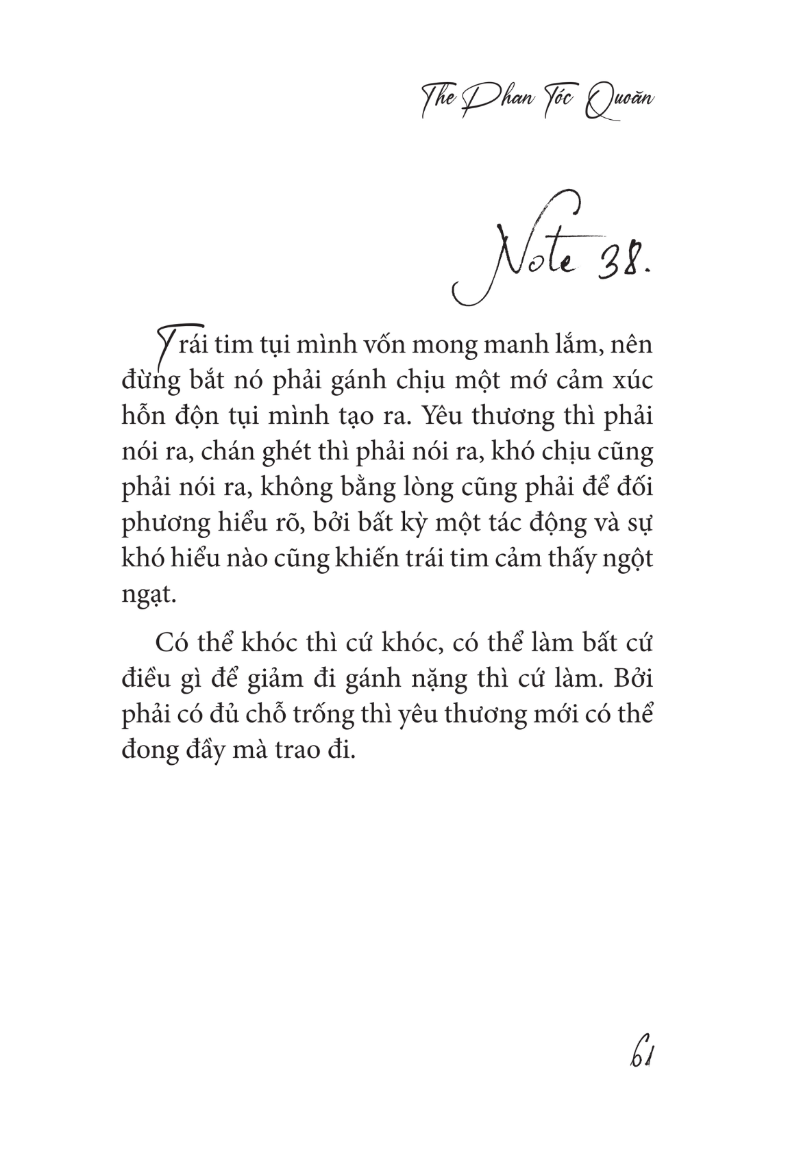 gửi cậu một cái ôm vì đã không bỏ cuộc