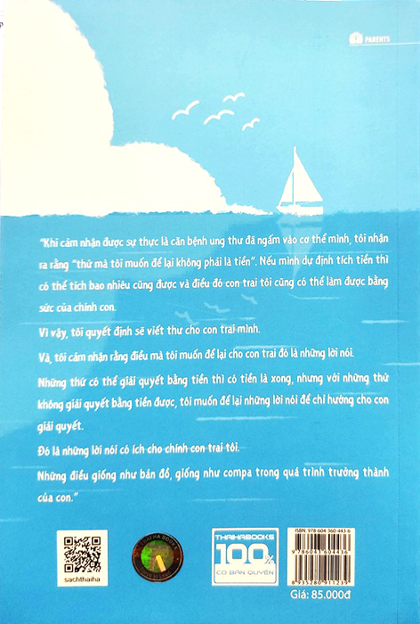 gửi con trai bố - những điều quan trọng mà người cha bị ung thư muốn nói với con trai 2 tuổi