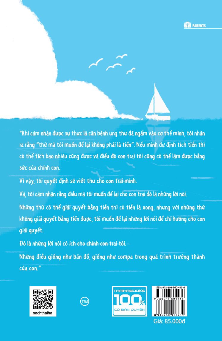 gửi con trai bố - những điều quan trọng mà người cha bị ung thư muốn nói với con trai 2 tuổi