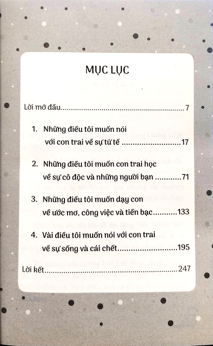 gửi con trai bố - những điều quan trọng mà người cha bị ung thư muốn nói với con trai 2 tuổi