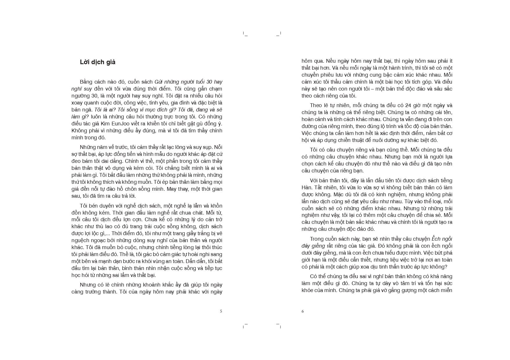 gửi những người tuổi 30 hay nghĩ suy