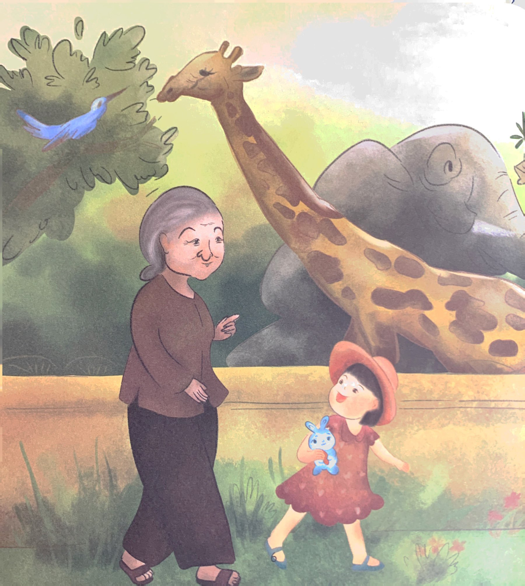 gửi nội yêu thương (sách song ngữ)