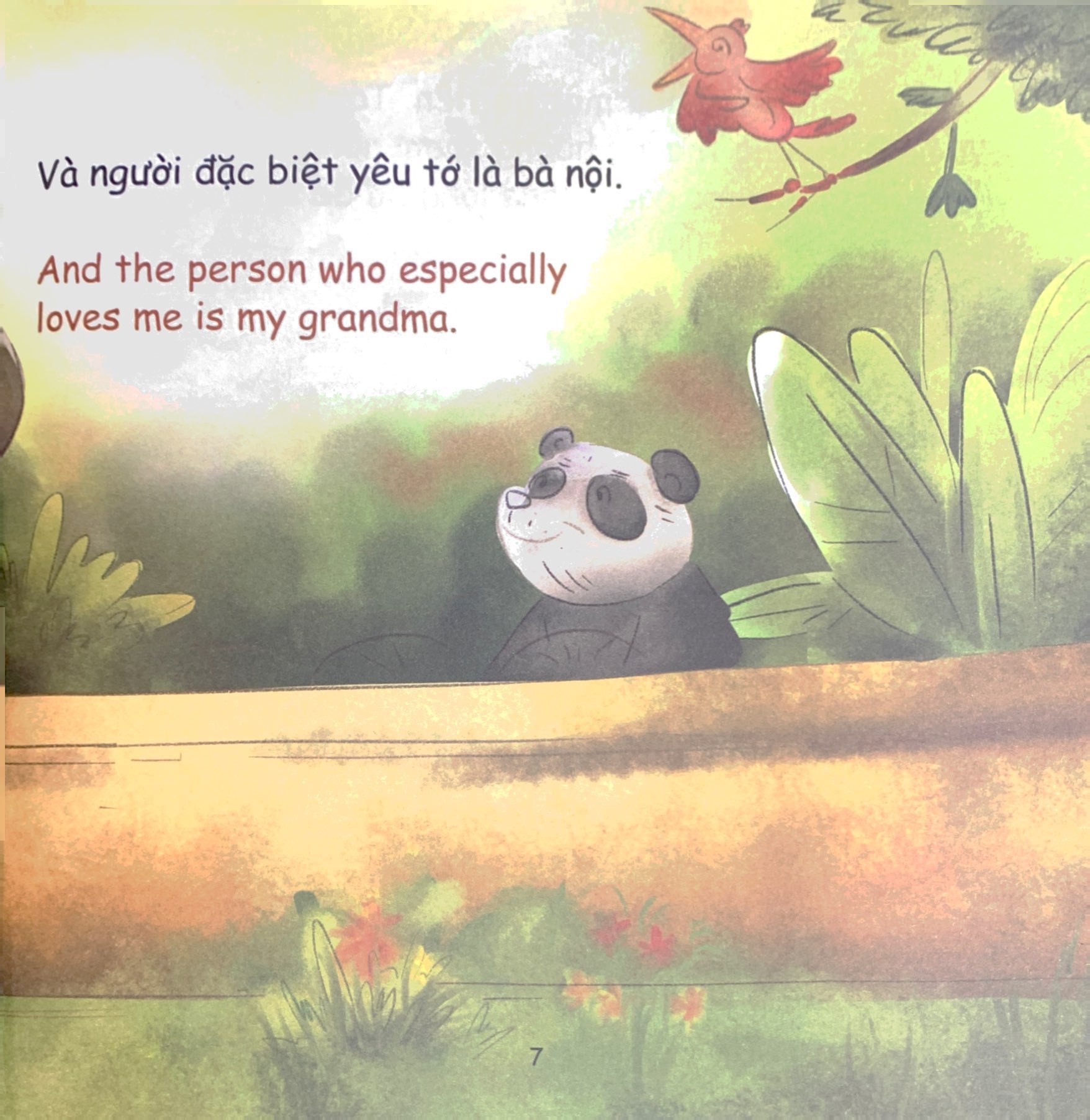 gửi nội yêu thương (sách song ngữ)