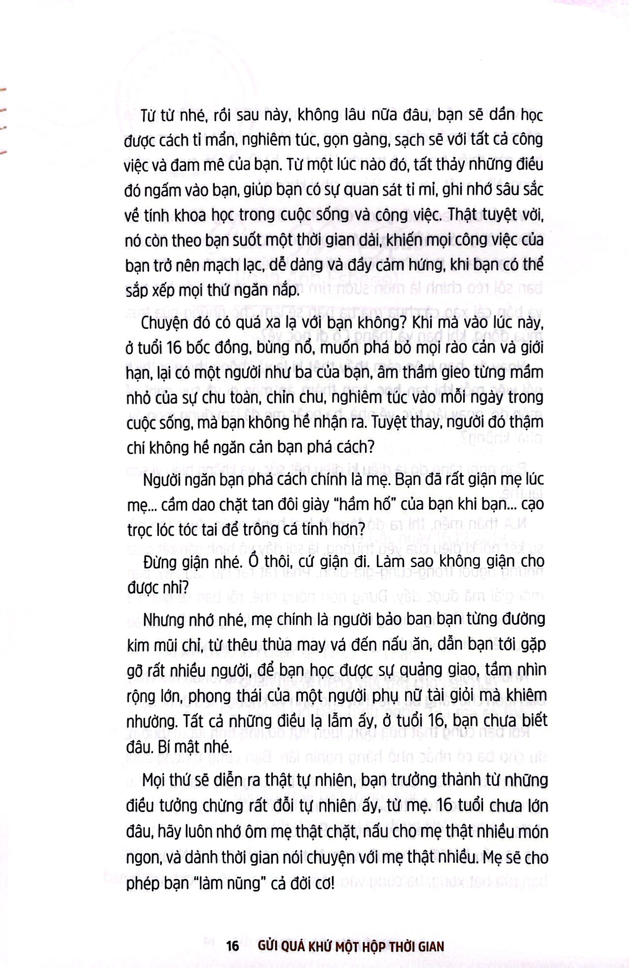 gửi quá khứ một hộp thời gian