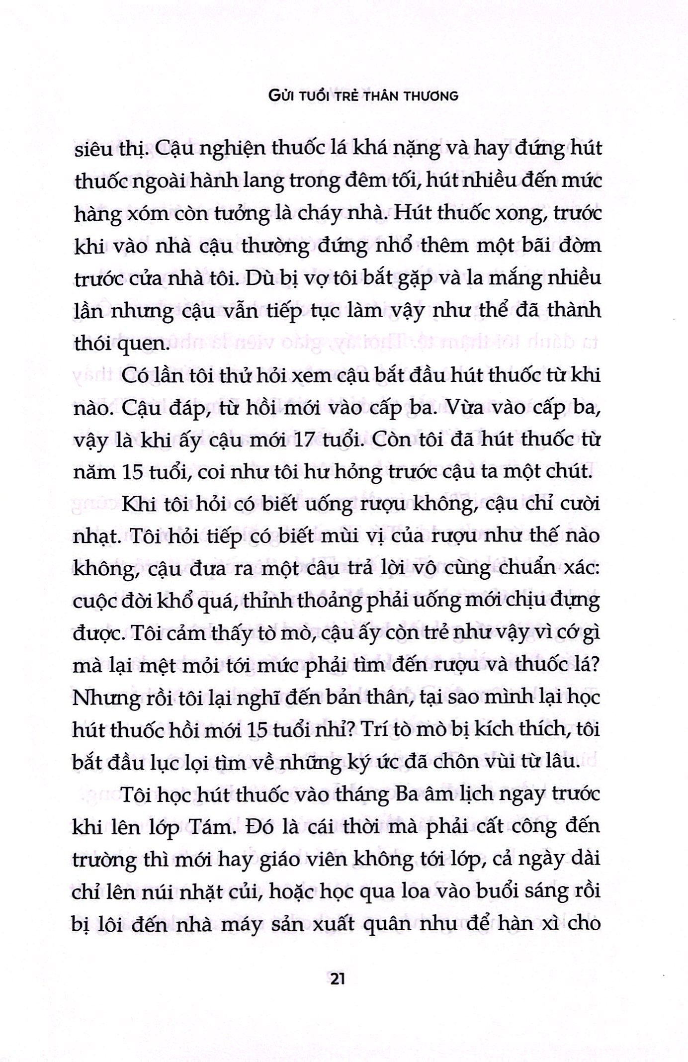 gửi tuổi trẻ thân thương