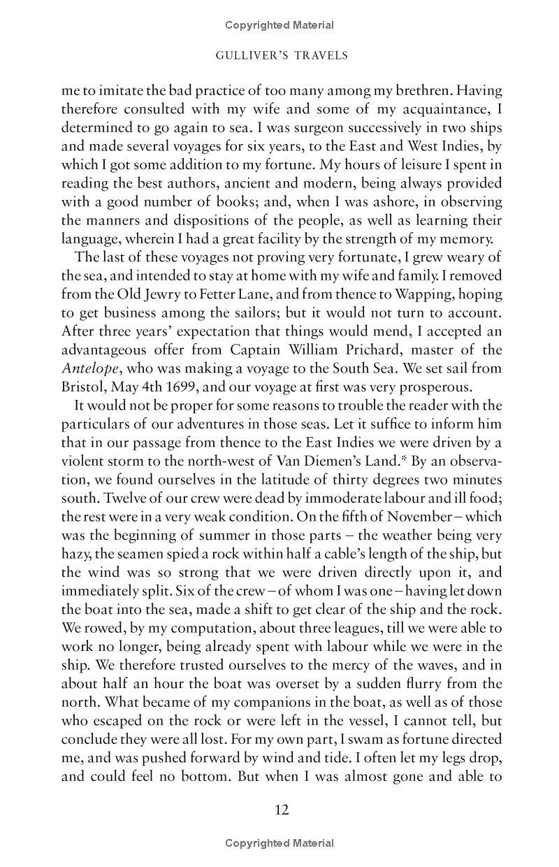 Gulliver's Travels (Alma Classics Evergreens)