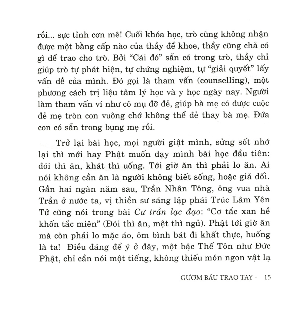 gươm báu trao tay