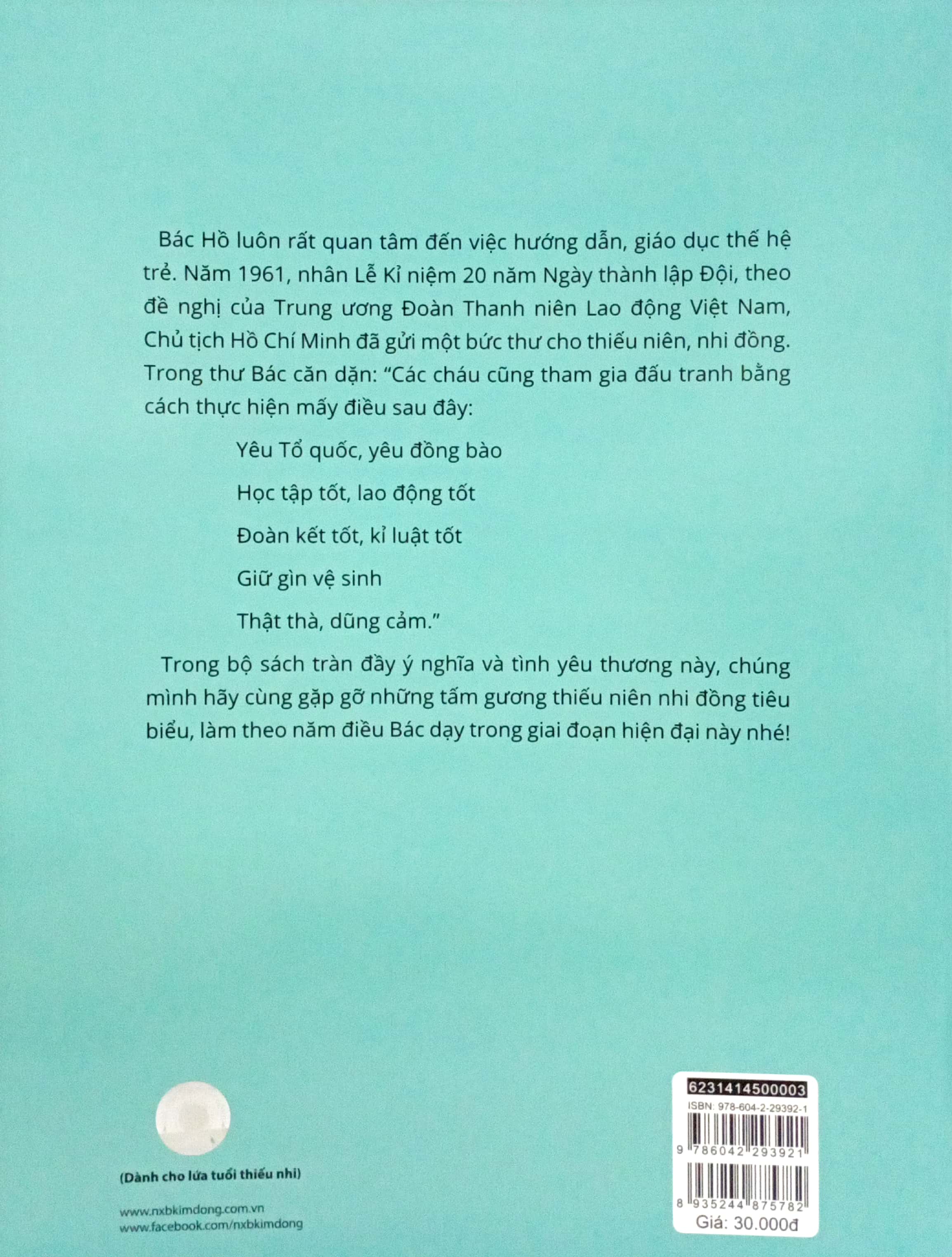 gương thiếu nhi làm theo lời bác - cậu bé say mê toán học (tái bản 2022)