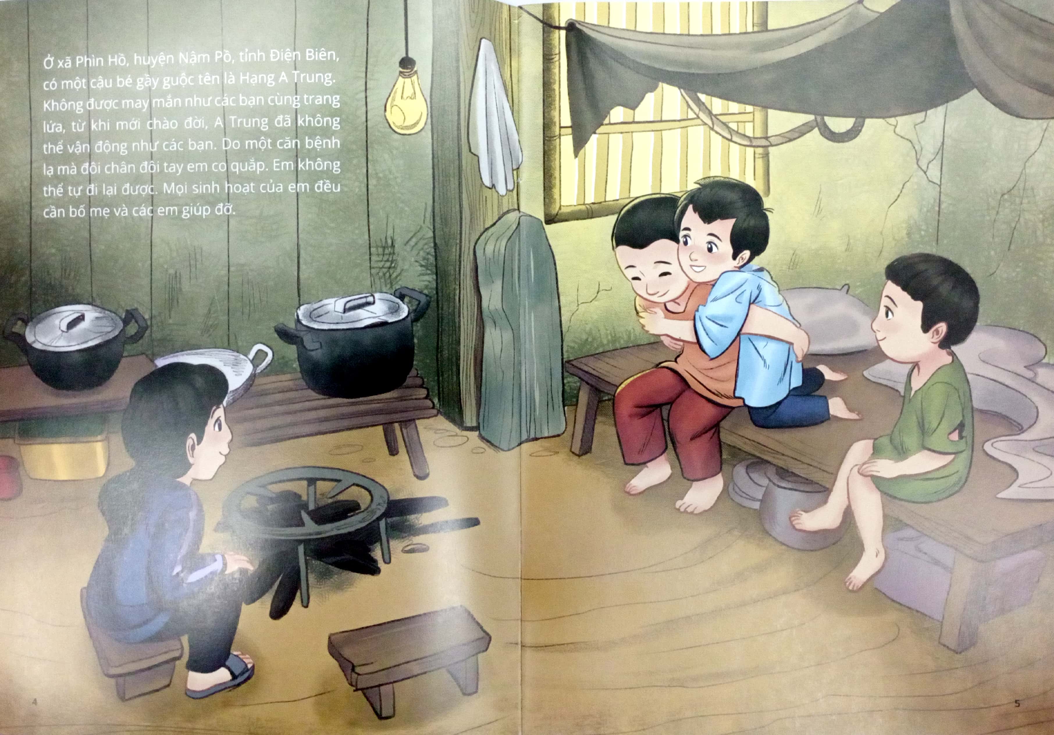 gương thiếu nhi làm theo lời bác - cha mẹ nâng bước con đi (tái bản 2022)