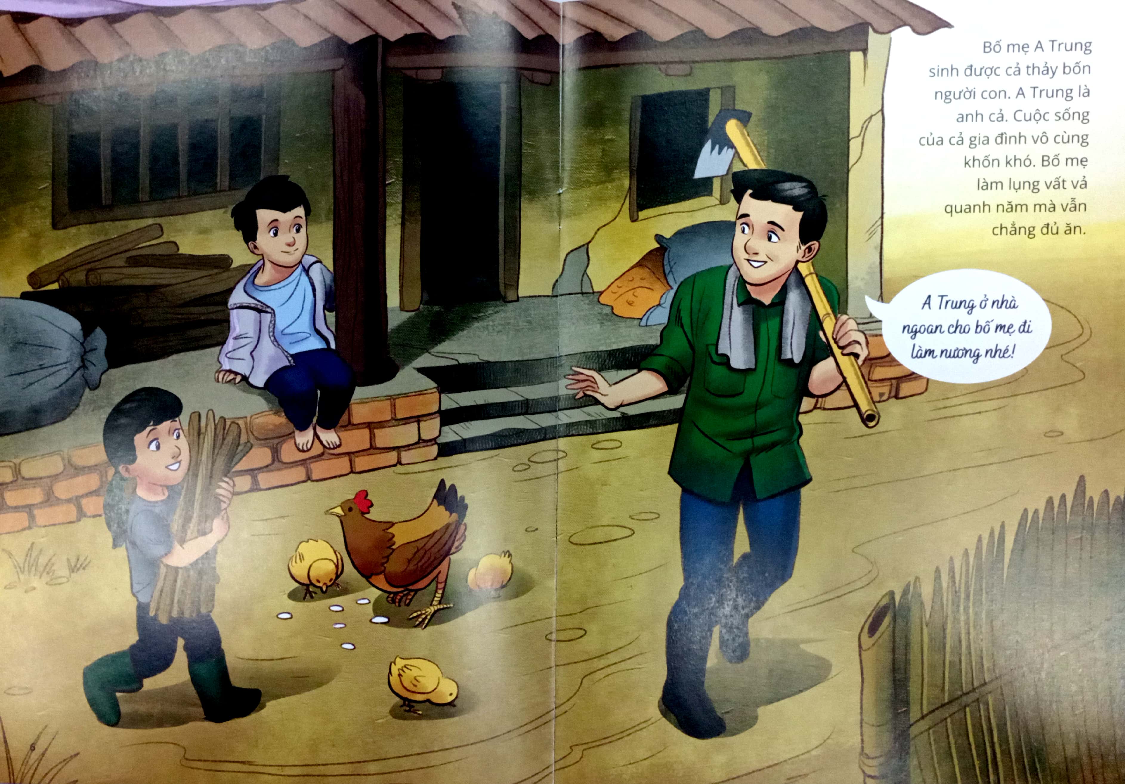 gương thiếu nhi làm theo lời bác - cha mẹ nâng bước con đi (tái bản 2022)