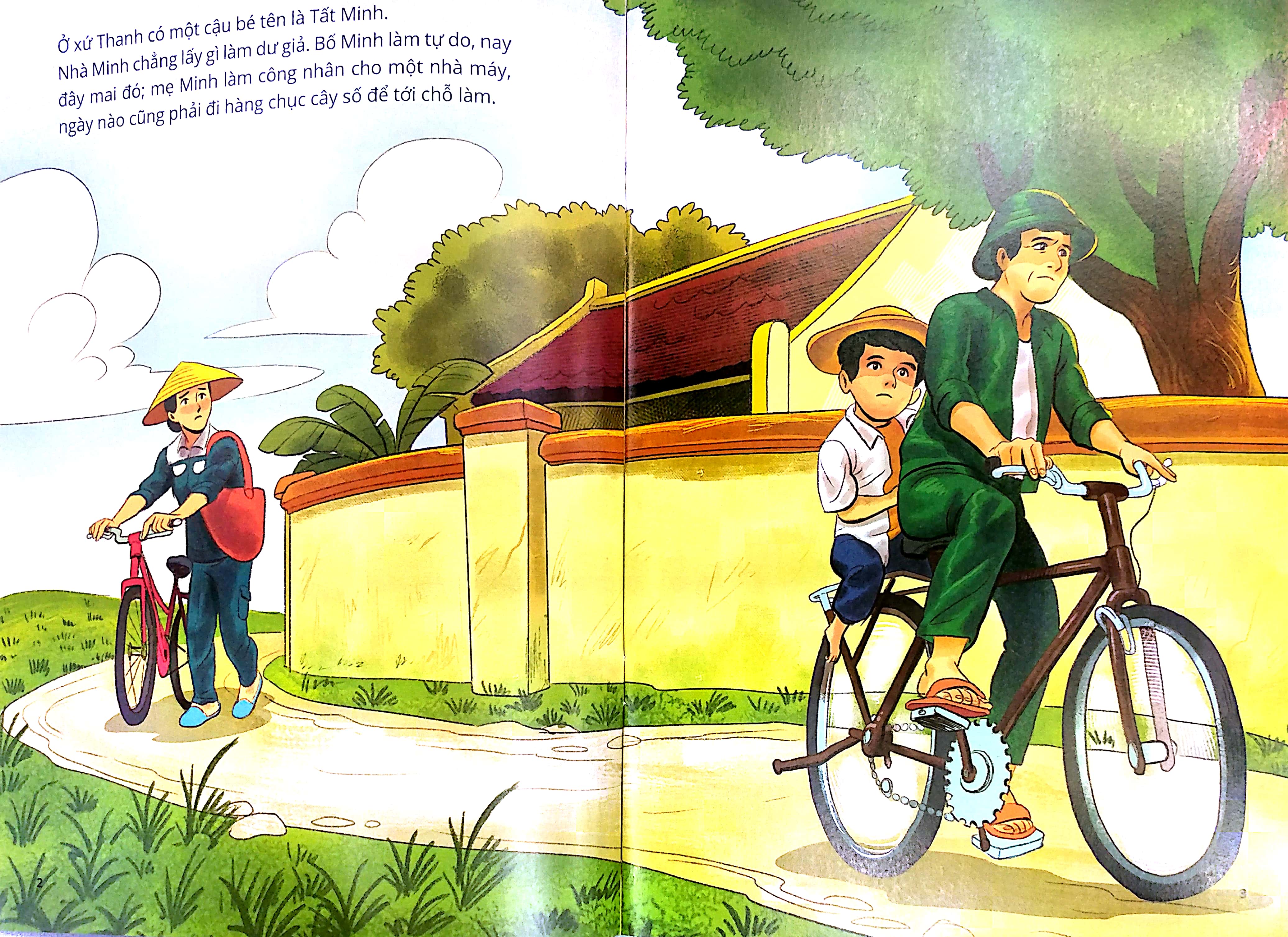 gương thiếu nhi làm theo lời bác - cõng bạn đi học (tái bản 2022)