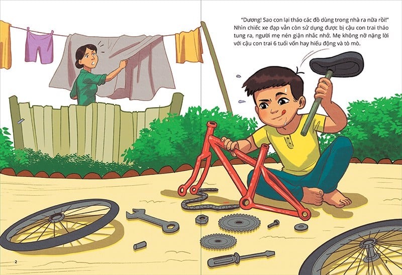 gương thiếu nhi làm theo lời bác - niềm đam mê chế tạo