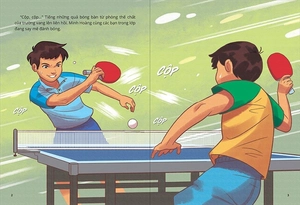 gương thiếu nhi làm theo lời bác - tình yêu với bóng bàn