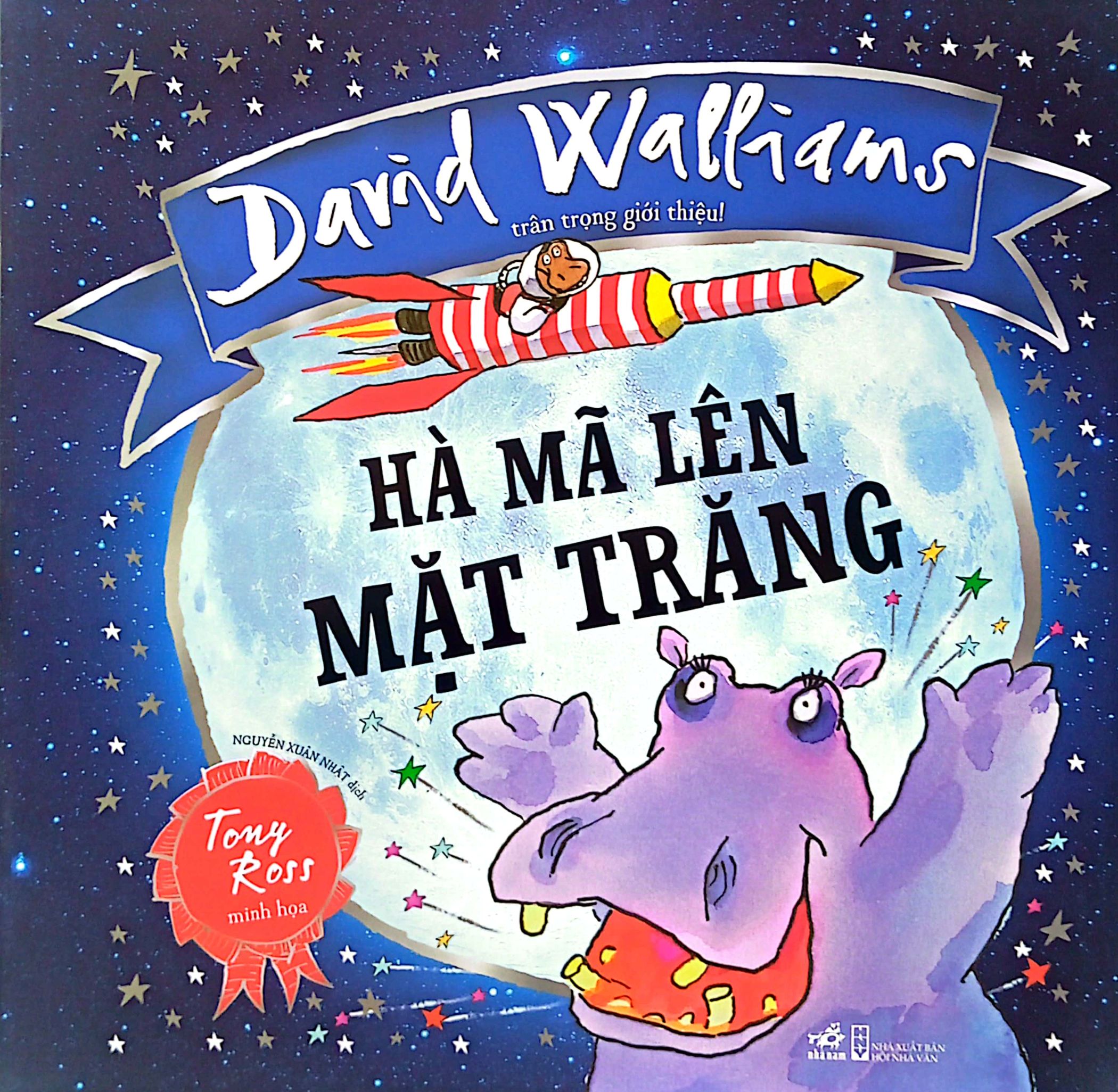 hà mã lên mặt trăng