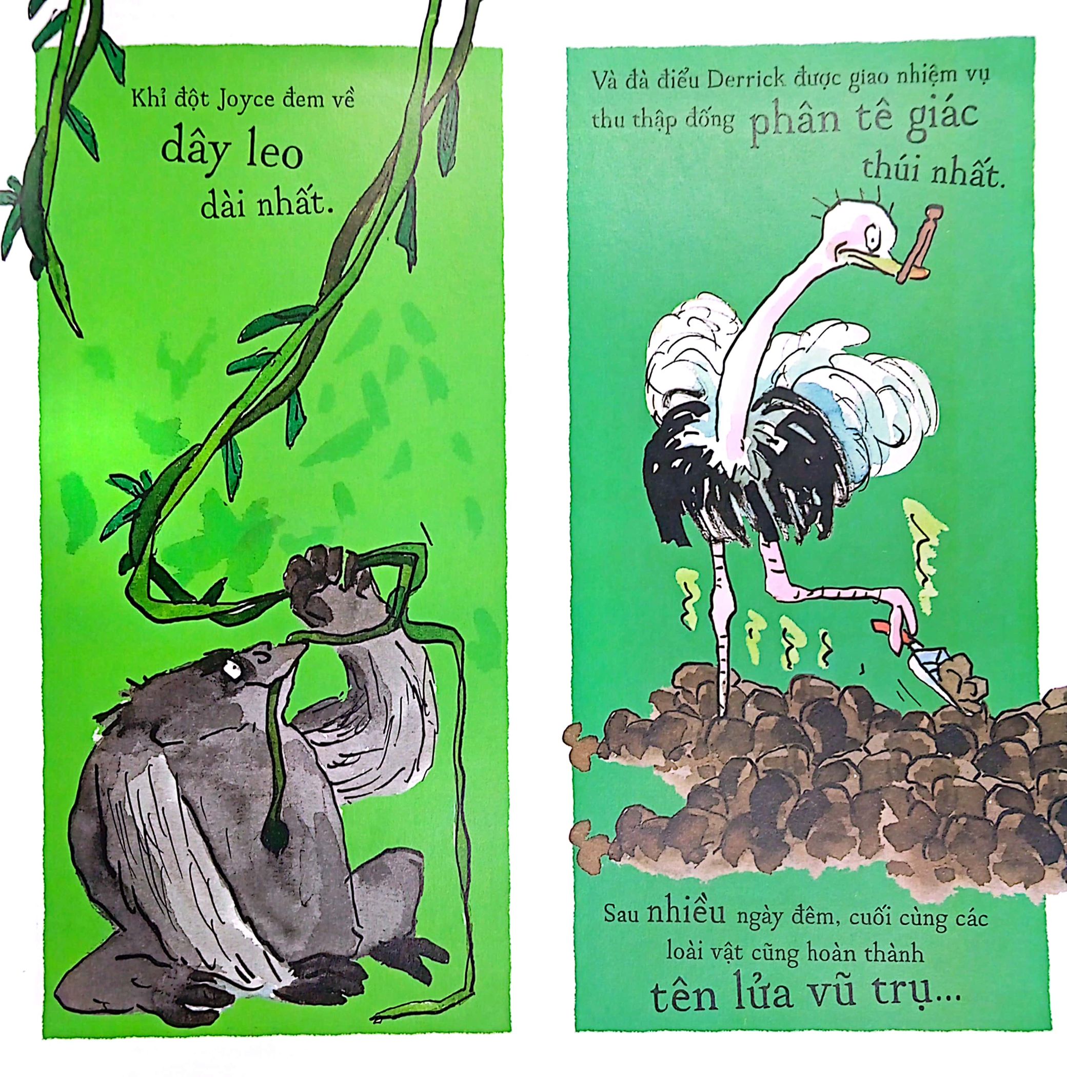 hà mã lên mặt trăng