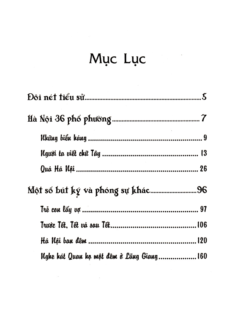 hà nội 36 phố phường (tái bản)