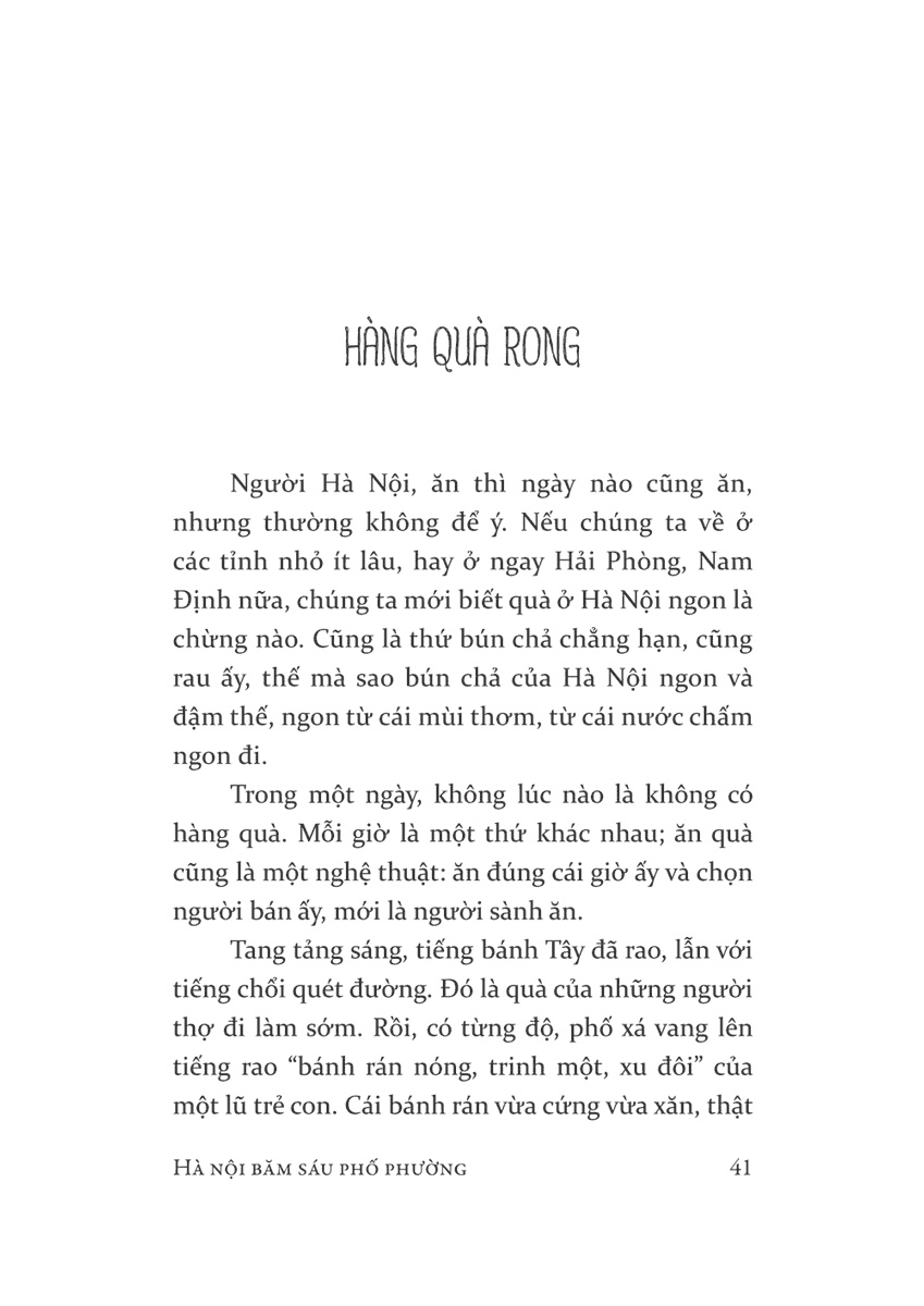 hà nội băm sáu phố phường - danh tác (tái bản 2019)